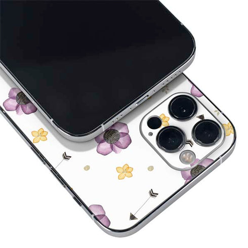 Flowers and Arrows iPhone 12 Pro Skin