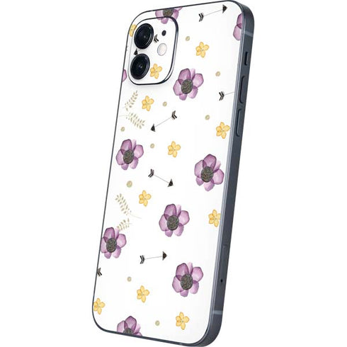 Flowers and Arrows iPhone 12 Skin