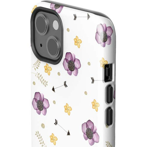 Flowers and Arrows iPhone 13 Impact Case