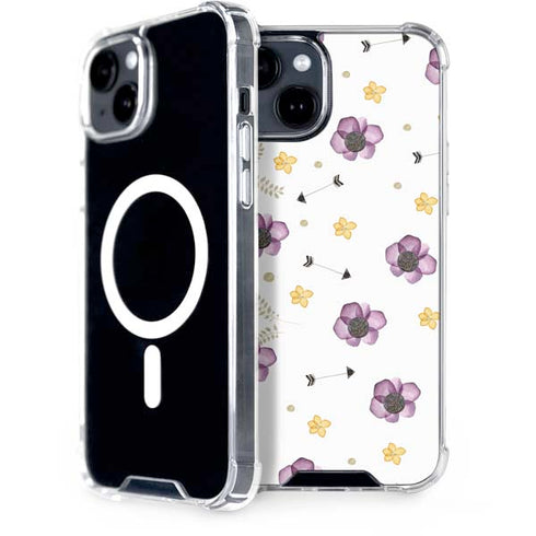 Flowers and Arrows iPhone 13 MagSafe Case