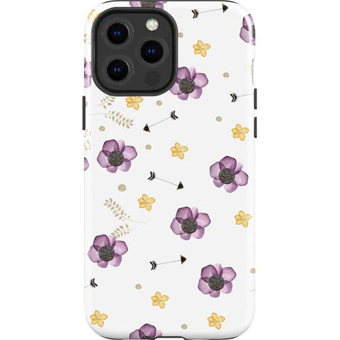 Flowers and Arrows iPhone 13 Pro Max Impact Case