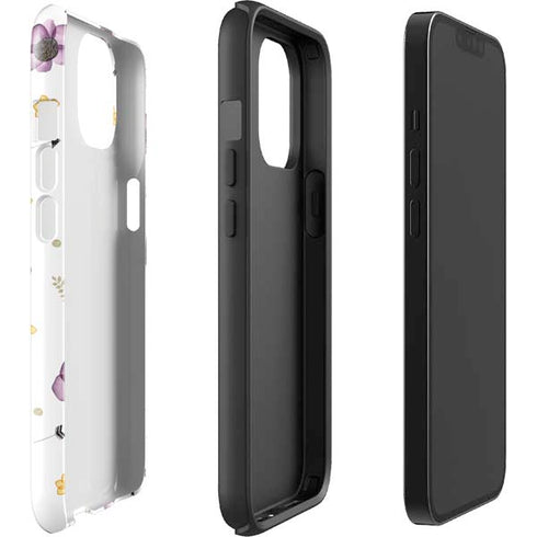 Flowers and Arrows iPhone 15 Plus Impact Case