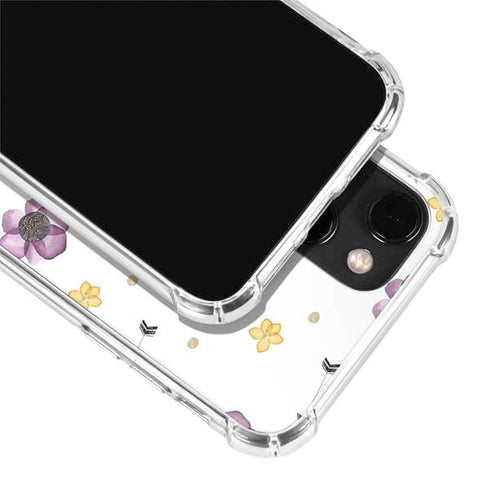 Flowers and Arrows iPhone 14 Plus Clear Case