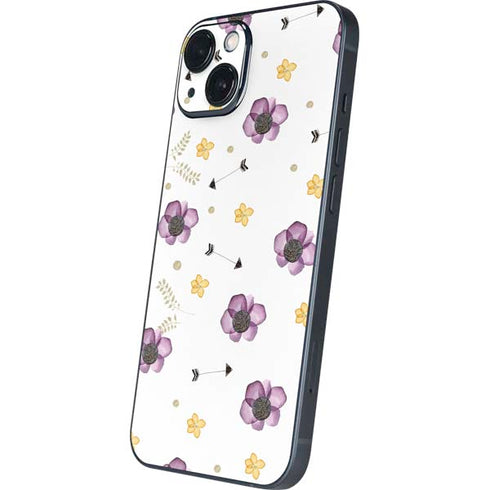 Flowers and Arrows iPhone 14 Plus Skin