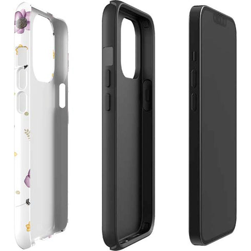 Flowers and Arrows iPhone 14 Pro Impact Case