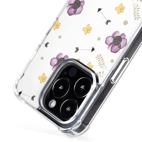 Flowers and Arrows iPhone 15 Pro Max MagSafe Case