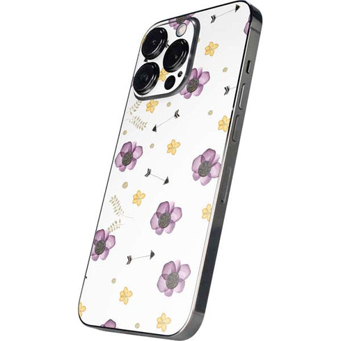 Flowers and Arrows iPhone 14 Pro Skin