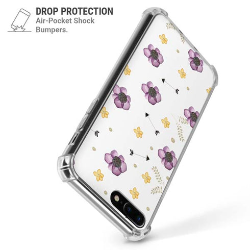 Flowers and Arrows iPhone 7/8 Plus Clear Case