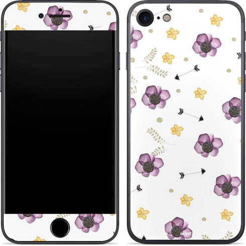 Flowers and Arrows iPhone 7 Skin
