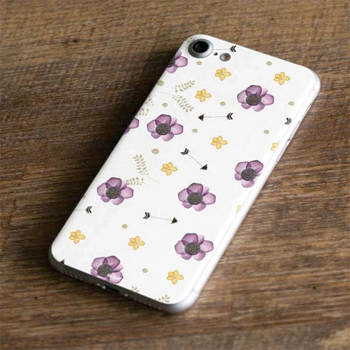 Flowers and Arrows iPhone 7 Skin