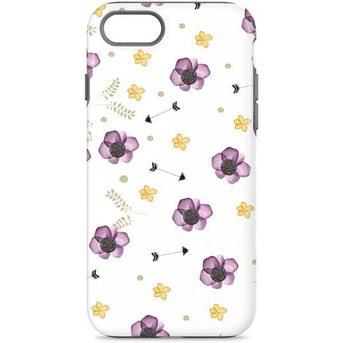 Flowers and Arrows iPhone 8 Pro Case