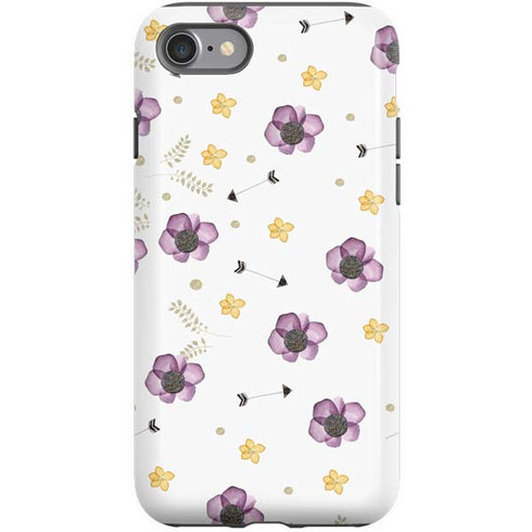 Flowers and Arrows iPhone SE (2nd & 3rd Gen) Pro Case