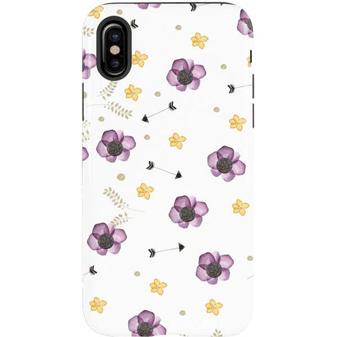 Flowers and Arrows iPhone X Pro Case