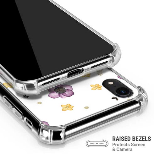 Flowers and Arrows iPhone XR Clear Case