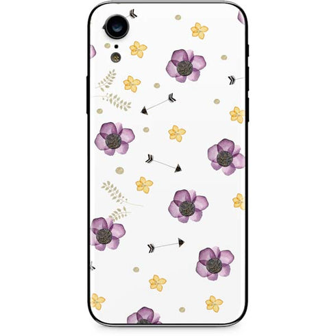 Flowers and Arrows iPhone XR Skin