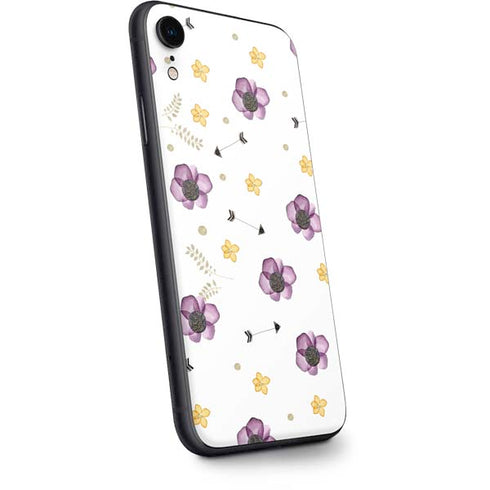 Flowers and Arrows iPhone XR Skin