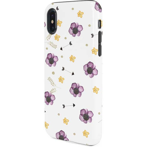 Flowers and Arrows iPhone XS Pro Case