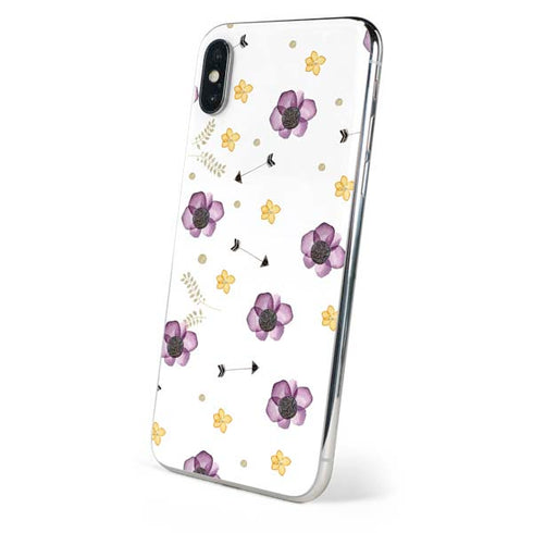 Flowers and Arrows iPhone XS Skin
