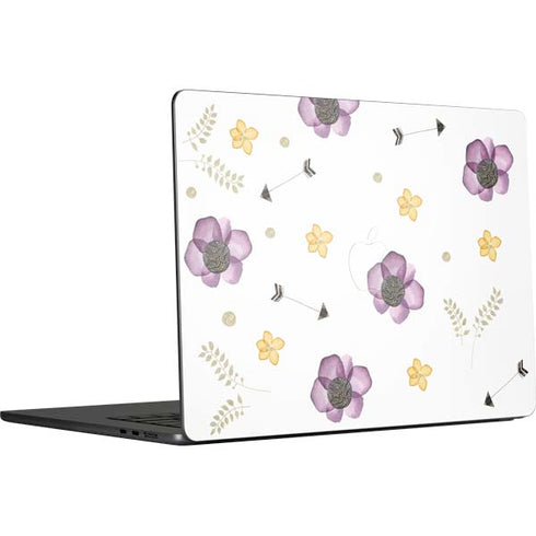 Flowers and Arrows MacBook Air 15 in (2023) Skin
