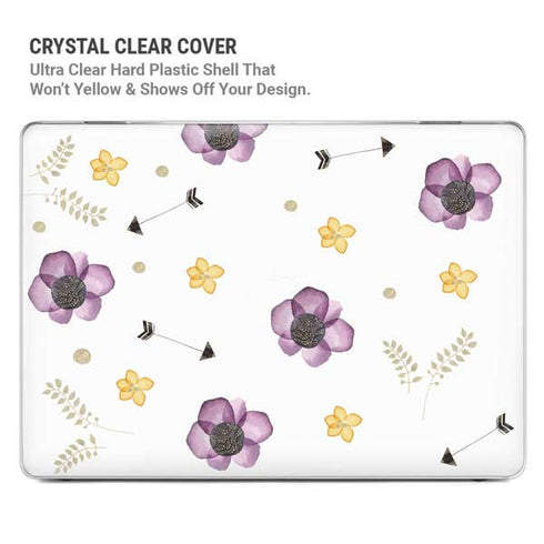Flowers and Arrows MacBook Air 15in (2023-2025) Case plus Skin