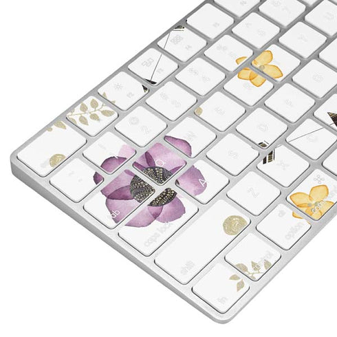 Flowers and Arrows Magic Keyboard Skin