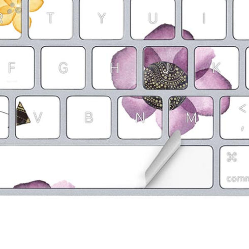 Flowers and Arrows Magic Keyboard Skin