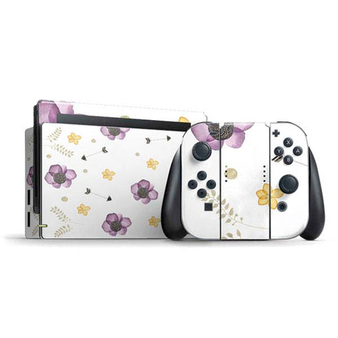 Flowers and Arrows Nintendo Switch Bundle Skin