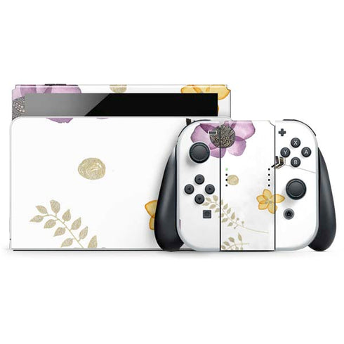 Flowers and Arrows Nintendo Switch OLED (2021) Skin