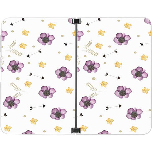 Flowers and Arrows Surface Duo Skin