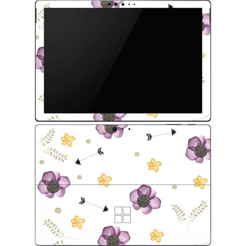 Flowers and Arrows Surface Pro 6 Skin