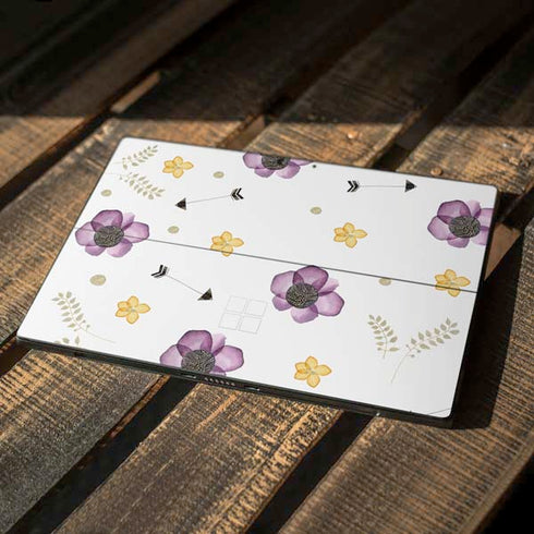 Flowers and Arrows Surface Pro 7 Skin