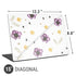 Flowers and Arrows Universal Laptop 15in (12.2 x 8.8in) Skin