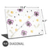 Flowers and Arrows Universal Laptop 16.6in (13.4 x 9.7in) Skin