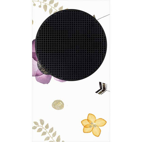 Flowers and Arrows Xbox Series S Console Skin