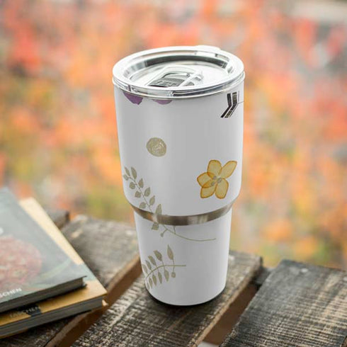 Flowers and Arrows Yeti 30oz Rambler Tumbler Skin