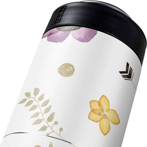 Flowers and Arrows Yeti Colster Can Insulator Skin