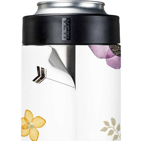 Flowers and Arrows Yeti Colster Can Insulator Skin