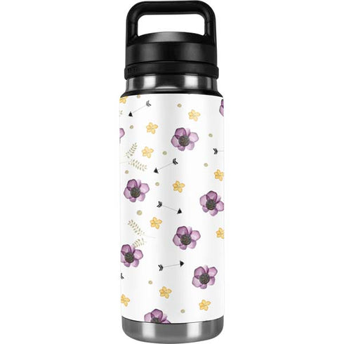 Flowers and Arrows YETI Rambler 26oz Bottle Skin