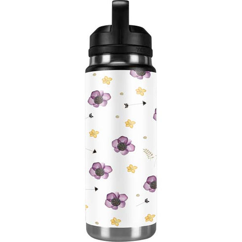 Flowers and Arrows YETI Rambler 26oz Bottle Skin