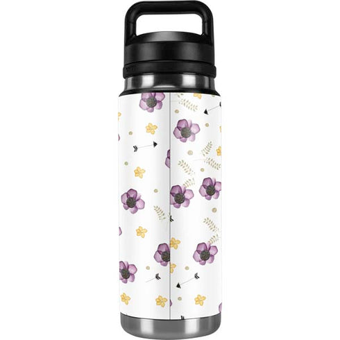 Flowers and Arrows YETI Rambler 26oz Bottle Skin