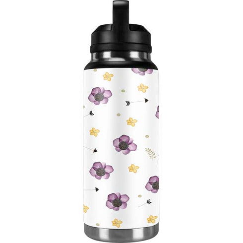 Flowers and Arrows YETI Rambler 36oz Bottle Skin