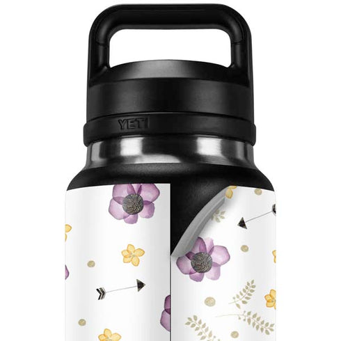 Flowers and Arrows YETI Rambler 36oz Bottle Skin