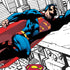 DC Comics Superman Flying Over City Pose Nintendo 2DS XL (2017) Skin