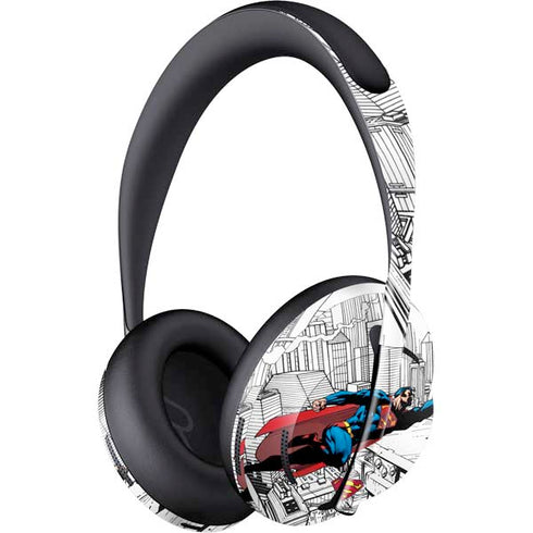 DC Comics Superman Flying Over City Pose Bose Noise Cancelling Headphones 700 Skin