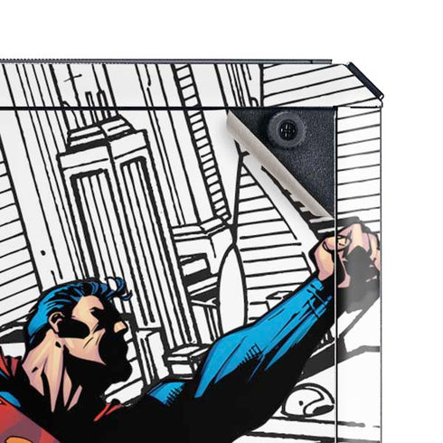 DC Comics Superman Flying Over City Pose Cooler Master MasterBox Q300L Mini Tower Skin