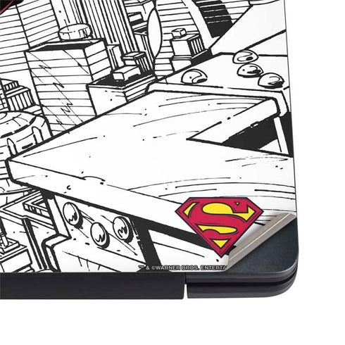 DC Comics Superman Flying Over City Pose Dell Vostro Skin