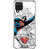 DC Comics Superman Flying Over City Pose Galaxy A12 Clear Case