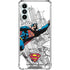 DC Comics Superman Flying Over City Pose Galaxy A13 5G Clear Case