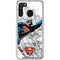DC Comics Superman Flying Over City Pose Galaxy A21 Clear Case