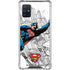 DC Comics Superman Flying Over City Pose Galaxy A51 5G Clear Case